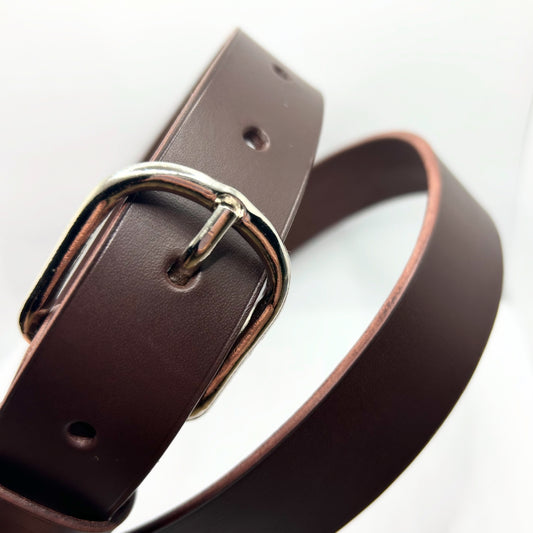 Ceinture en cuir fait main MARRON