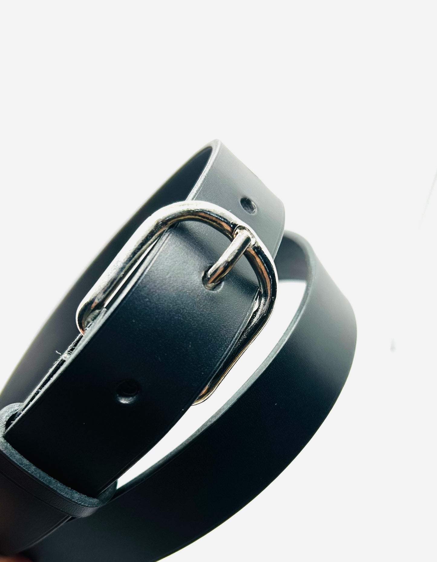 Ceinture en cuir fait main NOIR